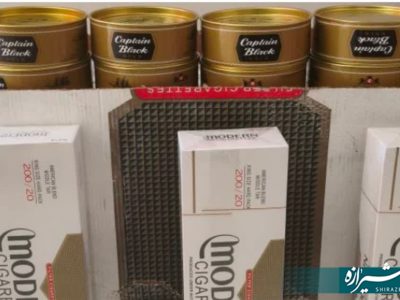 کشف سیگار و تنباکوی قاچاق از اتوبوس و پراید در مرودشت