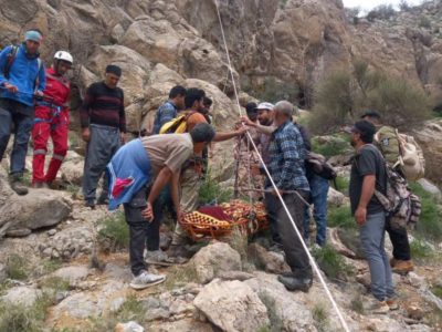 مرگ یک کوهنورد و عملیات ۱۰‌ساعته نجات