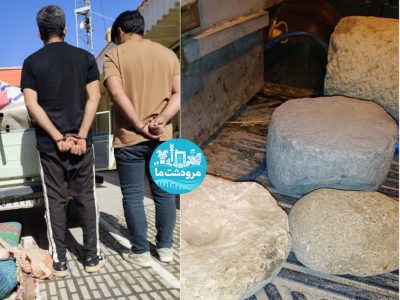 کشف ۴ پایه‌ستون تاریخی در مرودشت