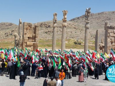 تجلی اقتدار ایرانی در تخت‌جمشید