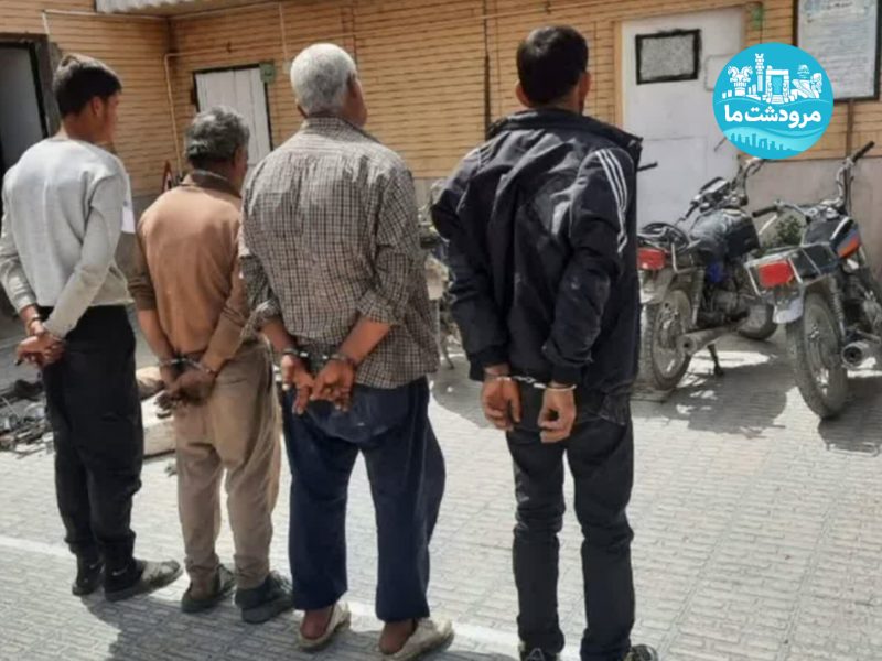 انهدام باند سرقت ۴۵ موتورسیکلت در مرودشت