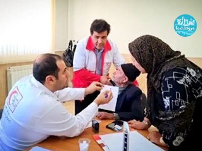 حضور کاروان سلامت دربخش سیدان مرودشت