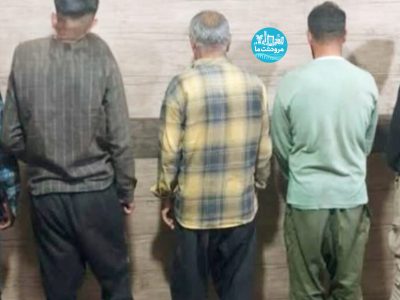 دستگیری شکارچیان غیر مجاز کبک در درودزن مرودشت