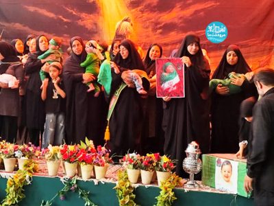 نوایی لالایی مادران در همایش شیرخوارگان حسینی سلطان ولایت مرودشت
