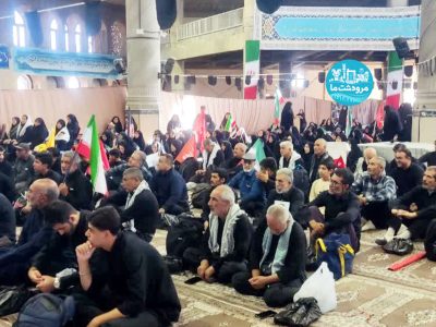 اعزام کاروان مردم مرودشت در تشییع امام شهید