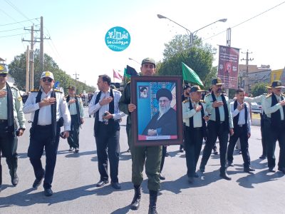 وداع باشکوه مرودشت با رهبر شهید