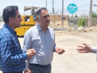 بهسازی معابر روستایی روزیان بخش سیدان