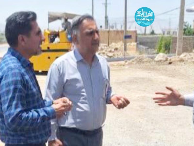 بهسازی معابر روستایی روزیان بخش سیدان