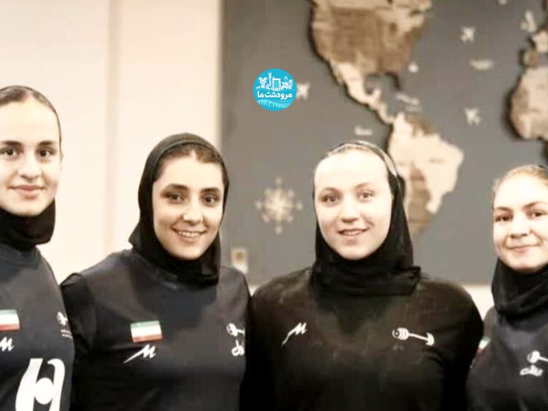 دختران وزنه بردارمرودشت در رقابت های قهرمانی آسیا