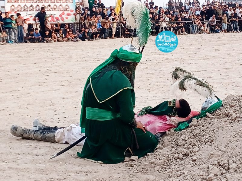 بزرگترین تعزیه میدانی درروستای «زرقانک زرگران» مرودشت