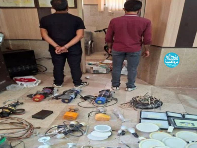 سارقان موکب‌ها و اماکن خصوصی مرودشت دستگیر شدند