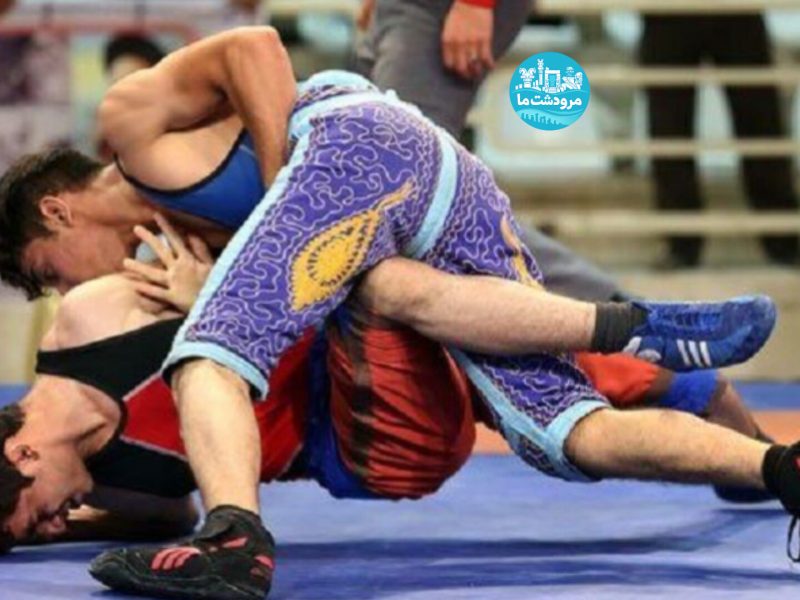 پایان رقابت‌های کشتی آزاد در مرودشت
