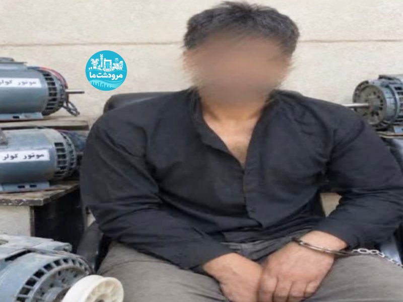 سارق اماکن دولتی در مرودشت دستگیر شد
