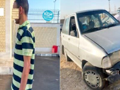 دستگیری سارق و کشف خودرو سرقتی در  مرودشت